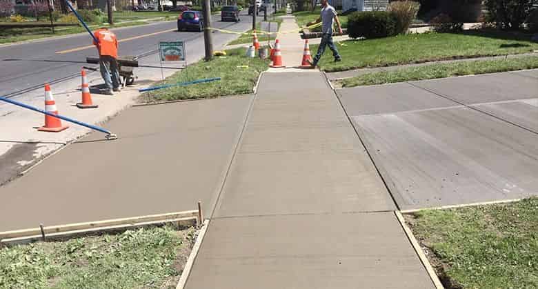 Sidewalk Installation Services image